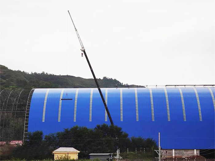 吉林煤棚網架工程